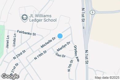 Map image of the property - 913 N 19th St