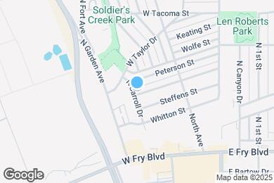 Map image of the property - 381 Sherbundy St