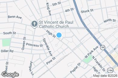 Map image of the property - 343 High St