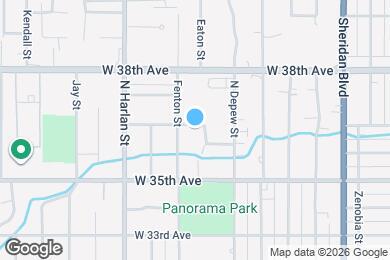 Map image of the property - 5706 W 37th Ave