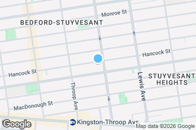 Map image of the property - 424 Hancock St