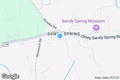 Map image of the property - The Flats at Sandy Spring (Seniors 62+)