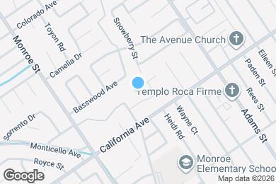 Map image of the property - 8484 Monteel Pl