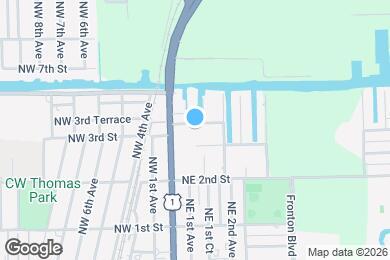 Map image of the property - 26 NE 3rd St