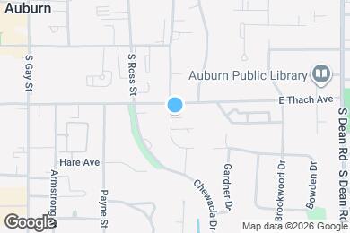 Map image of the property - 211 Auburn Dr