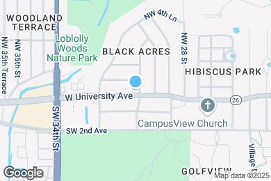 Map image of the property - 3008 W University Ave