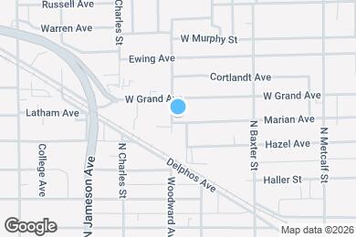 Map image of the property - 710 Marian Ave