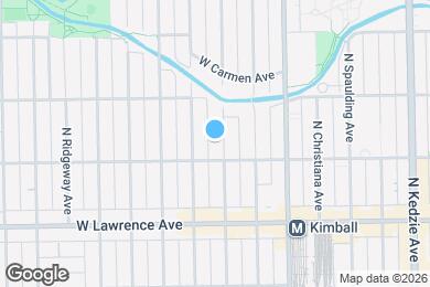 Map image of the property - 4912 N Saint Louis Ave