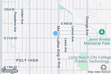 Map image of the property - 923 E 21st St