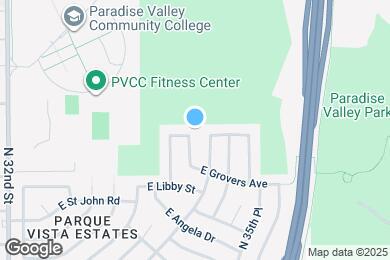 Map image of the property - 3454 E Charleston Ave