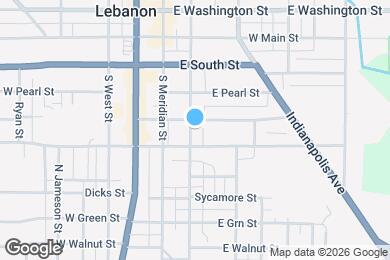 Map image of the property - 411 S East St