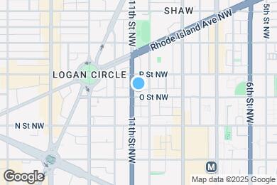 Map image of the property - 1015 O St NW