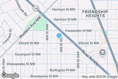 Map image of the property - 4908 45th St NW