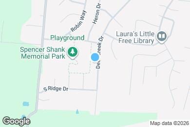Map image of the property - 283 Deer Creek Dr