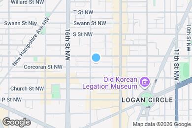 Map image of the property - 1453 Corcoran St NW