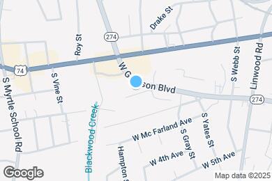 Map image of the property - 1810 W 3rd Ave