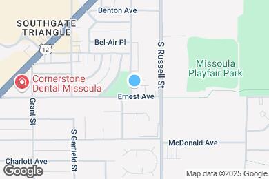 Map image of the property - 1510 Ernest Ave