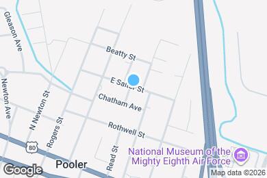 Map image of the property - 320 Georgia Ave