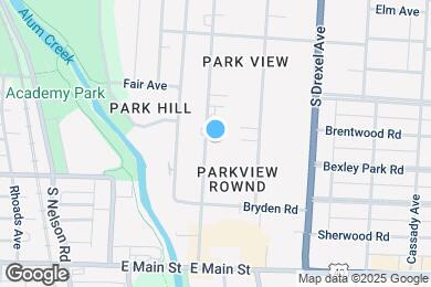 Map image of the property - 368 S Parkview Ave
