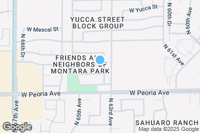 Map image of the property - 6317 W Christy Dr