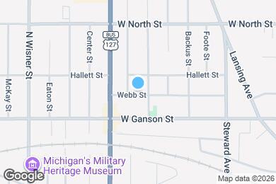 Map image of the property - 706 Webb St