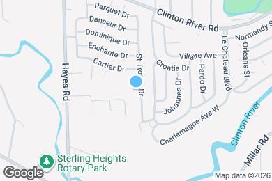 Map image of the property - 38051 St Tropez Dr