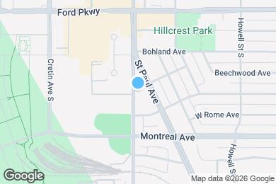 Map image of the property - 890 Cleveland Ave S