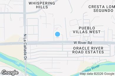 Map image of the property - La Vida at 1100 River