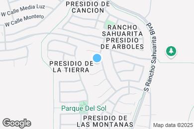 Map image of the property - 136 E Corte Rancho Colina