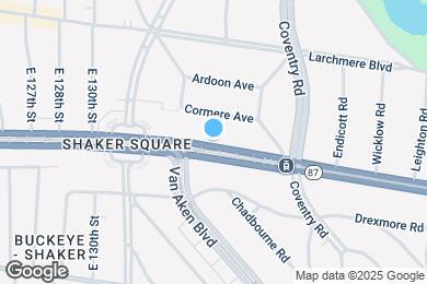 Map image of the property - 13615 Shaker Blvd