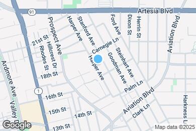 Map image of the property - 1620 Harper Ave