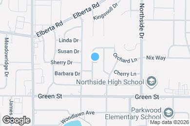 Map image of the property - 204 Ravenwood Way