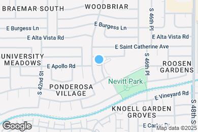 Map image of the property - 6618 S 44th Pl