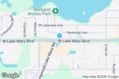 Map image of the property - 3000 W Lake Mary Blvd