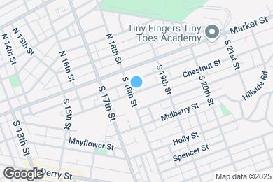 Map image of the property - 1804 Chestnut St
