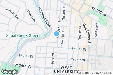 Map image of the property - 2612 San Pedro St
