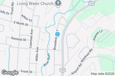 Map image of the property - 528 Broadway Ave