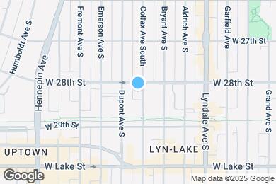 Map image of the property - 2808 Colfax Ave South