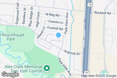 Map image of the property - 2306 Park Row Dr