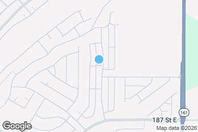 Map image of the property - 18232 97th Ave E