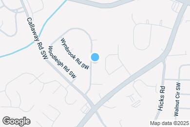 Map image of the property - 1136 Woodleigh Rd SW