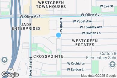 Map image of the property - 8779 N 89th Dr