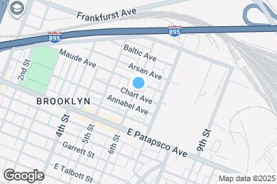 Map image of the property - 3509 6th St