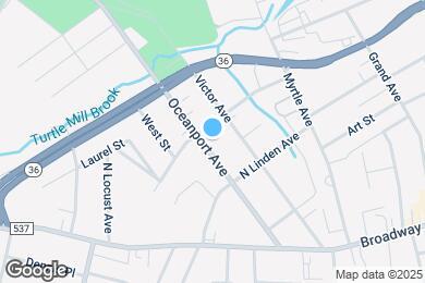 Map image of the property - 56 Oceanport Ave