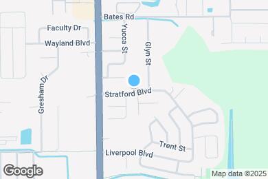 Map image of the property - 7649 Stratford Blvd