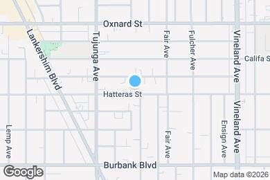 Map image of the property - 11259 Hatteras Street - Call 818-943-8066