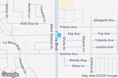 Map image of the property - 15384 Perris Blvd