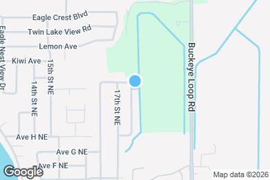 Map image of the property - 850 17th Terrace NE