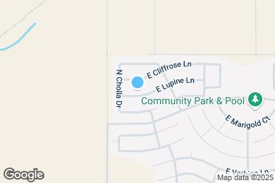 Map image of the property - 10358 E Lupine Ln