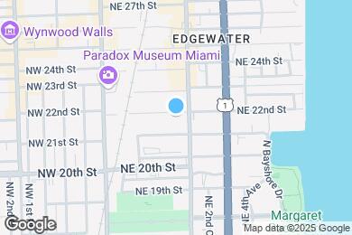 Map image of the property - 162 NE 22nd St